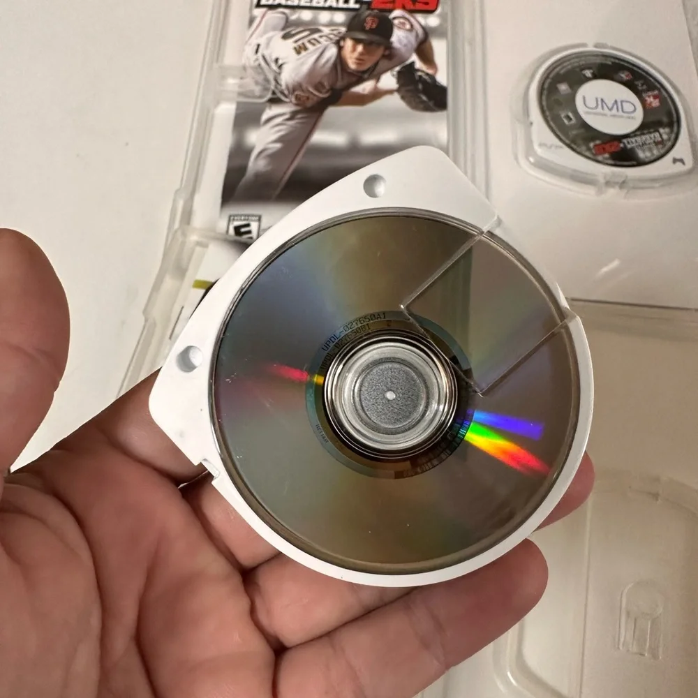 Lot Of 2: 2k Sports Major League Baseball 2K09‎ And 2K10 (Sony PSP) Tested